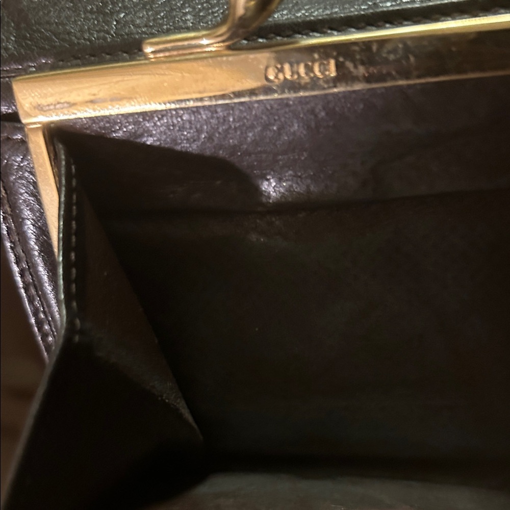 Gucci Bamboo and Leather Mini Wallet - Picture 5 of 7